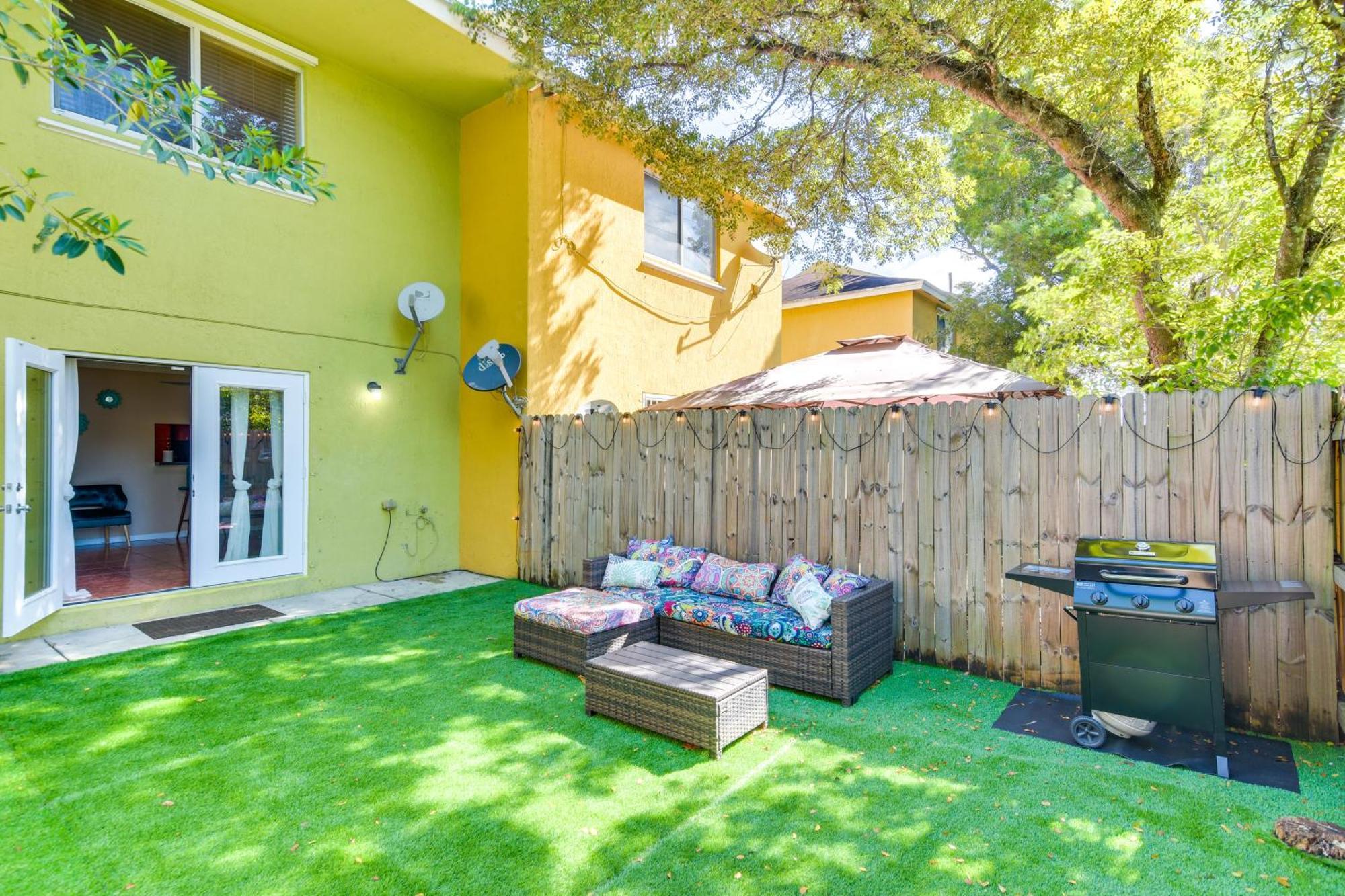 Opa-Locka Townhome, 15 Mi To Miami Beach! Eksteriør billede